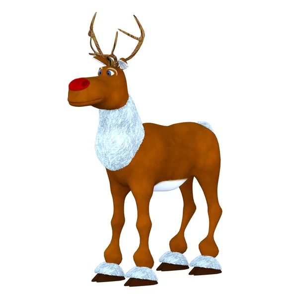 3D illustration of reindeer　 — Stock Photo, Image